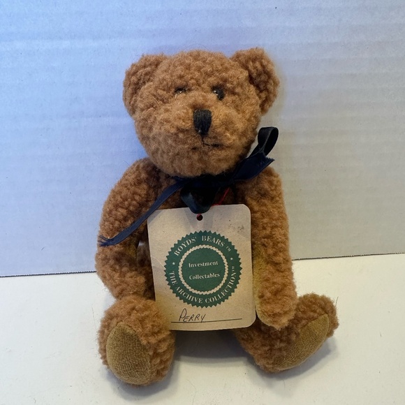 1990 Boyds Bear Archive Collection Perry Medium L/E Stuffed Animal - Picture 1 of 7